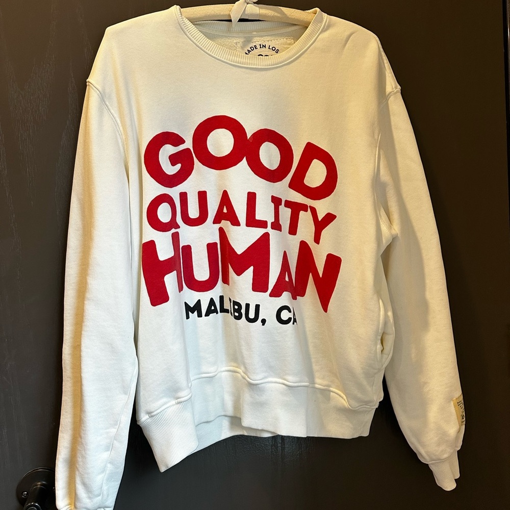 Good Quality Human Crewneck Sweatshirt L